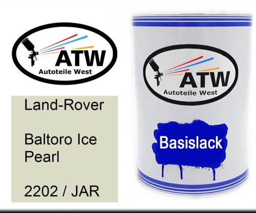 Land-Rover, Baltoro Ice Pearl, 2202 / JAR: 500ml Lackdose, von ATW Autoteile West.